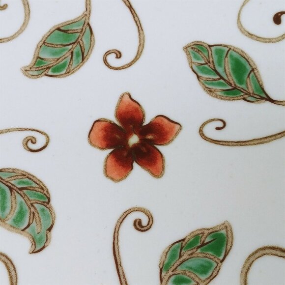 Serving Platter Chop Plate Pfaltzgraff Pattern "Mission Flower" 15" - Picture 4 of 8